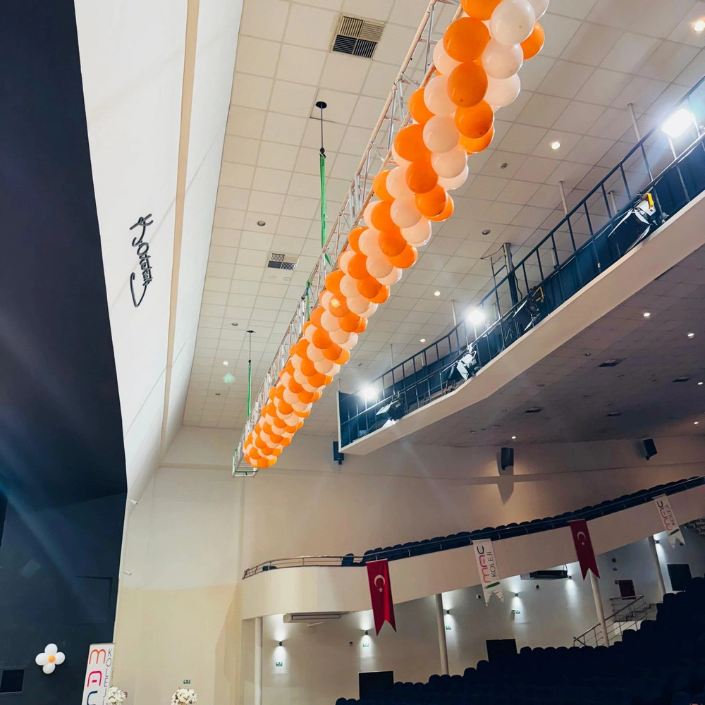 zincir balon süslemesi